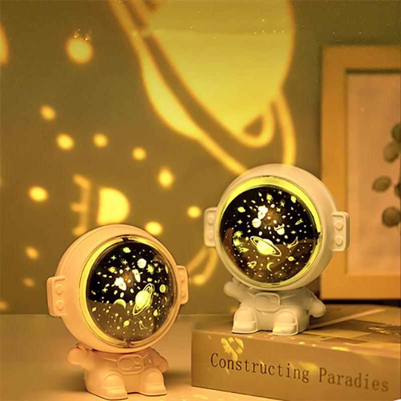 Galaxy Star Projector Starry Sky Night Light Astronaut Lamp Room Decr Gift Child Kids Baby Christmas Spaceman Projection - Emmz Gadgets 